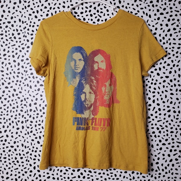 Pink Floyd Junk Food Mustard T-Shirt - Picture 2 of 8